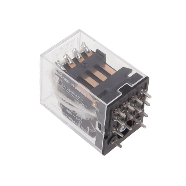 MY4E-02-AC24 Omron Automation and Safety  Relés de potencia de más de 2 amperios